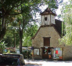 Campingplatz Einfahrt