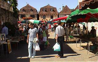Markt in Bretenoux